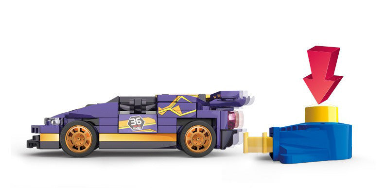 Lego - KY6098-1- Lambo Evo con Starting Thruster 💜⚡