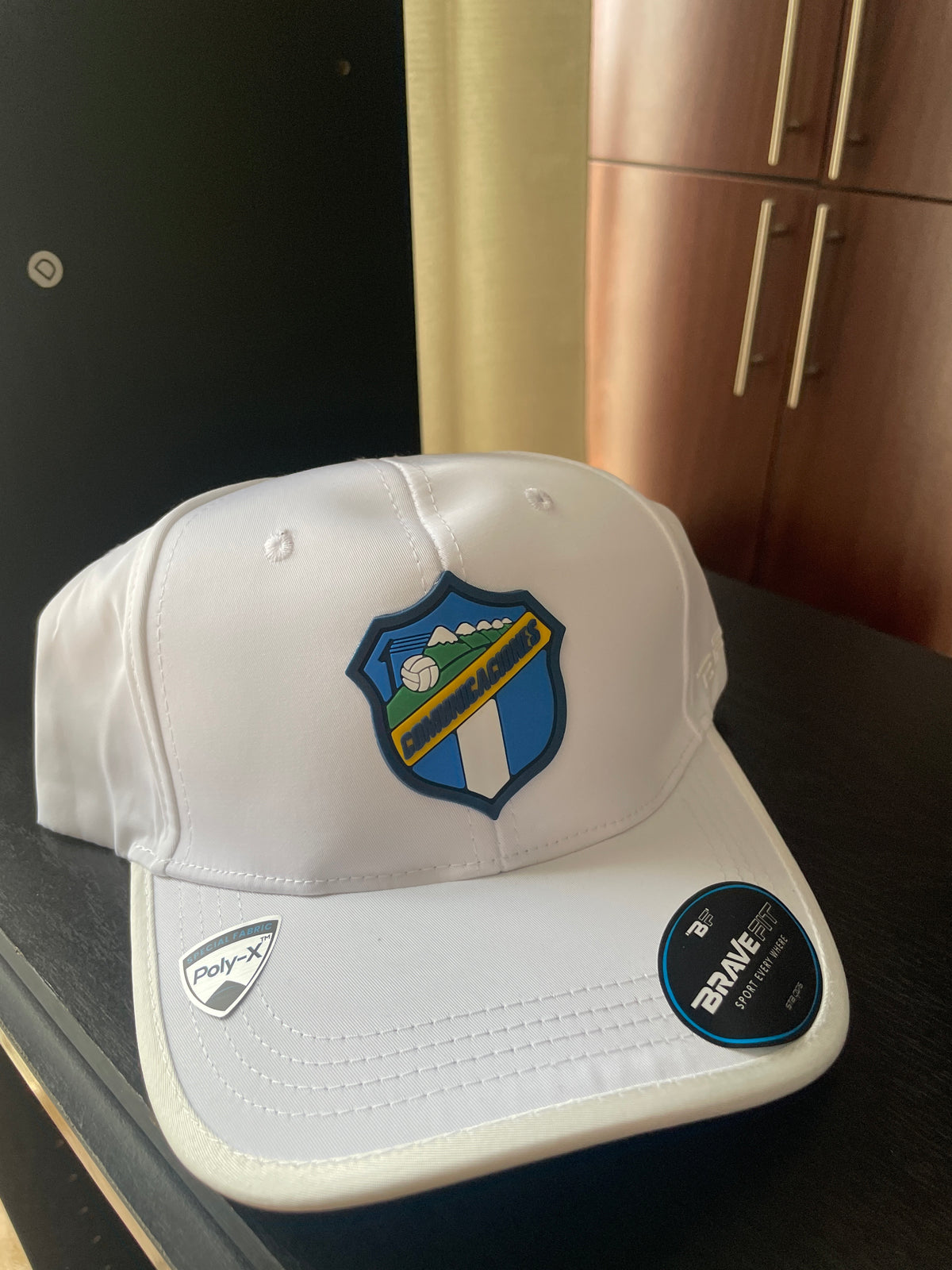 Gorra Comunicaciones blanca
