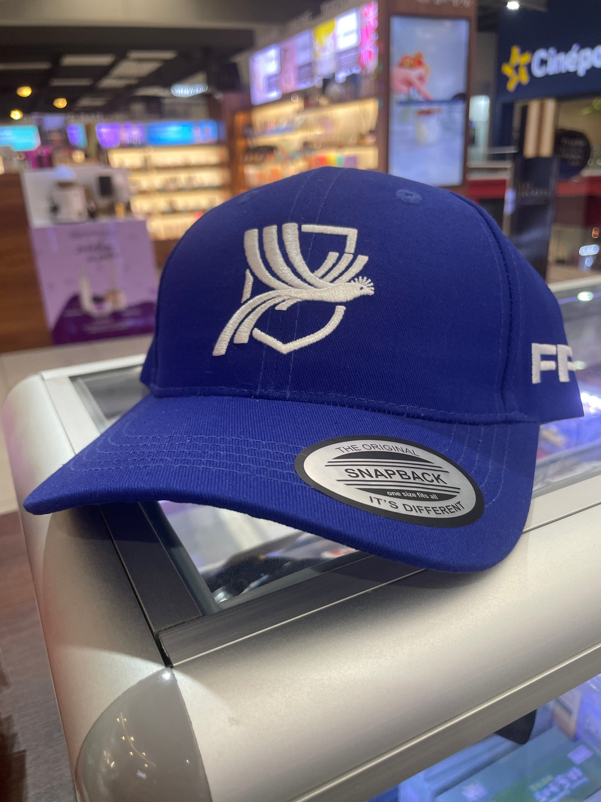 Gorra Selección Nacional azul bordada