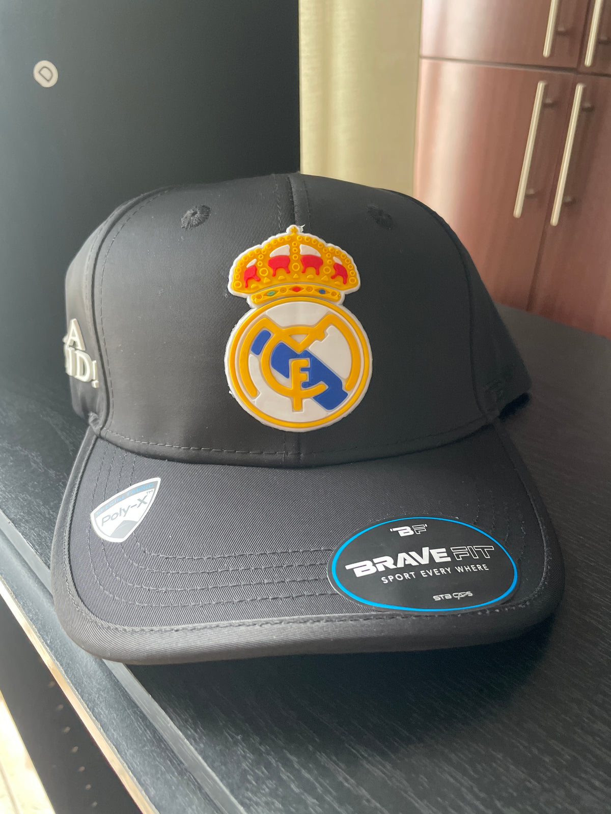 Gorra Real Madrid negra