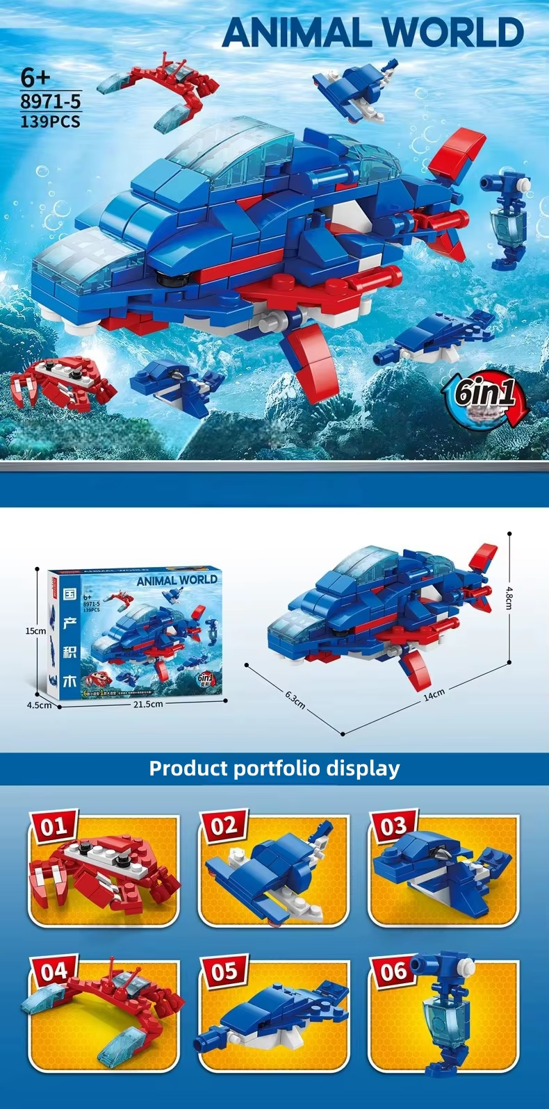 Lego - 8970-5 - Oceano Tecnológico 🦈🌊 6 en 1