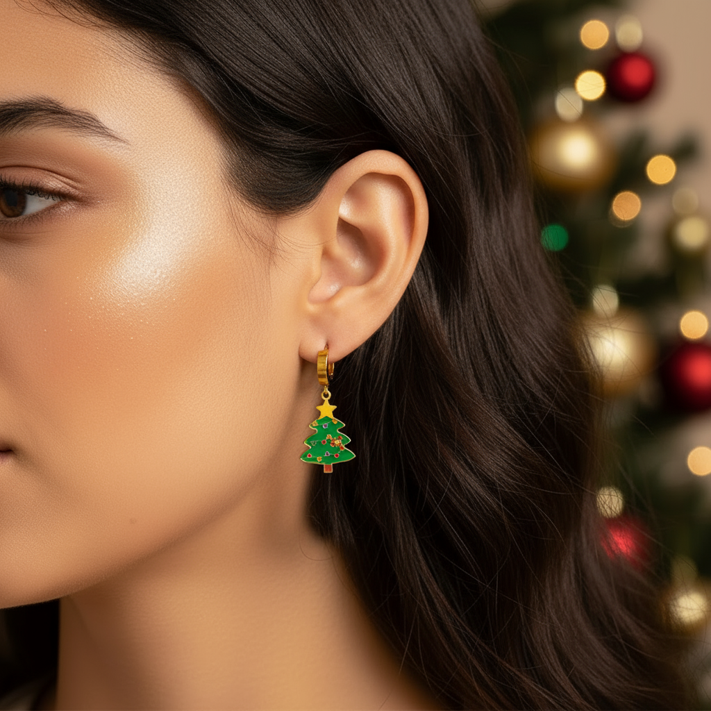 Aretes Navideños 🎄✨