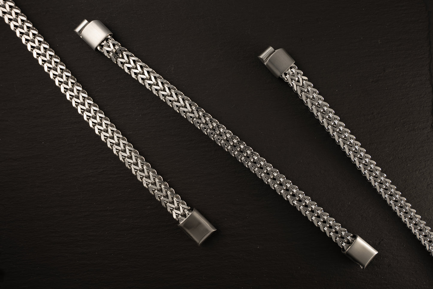 Pulsera de Acero Tejido Chino