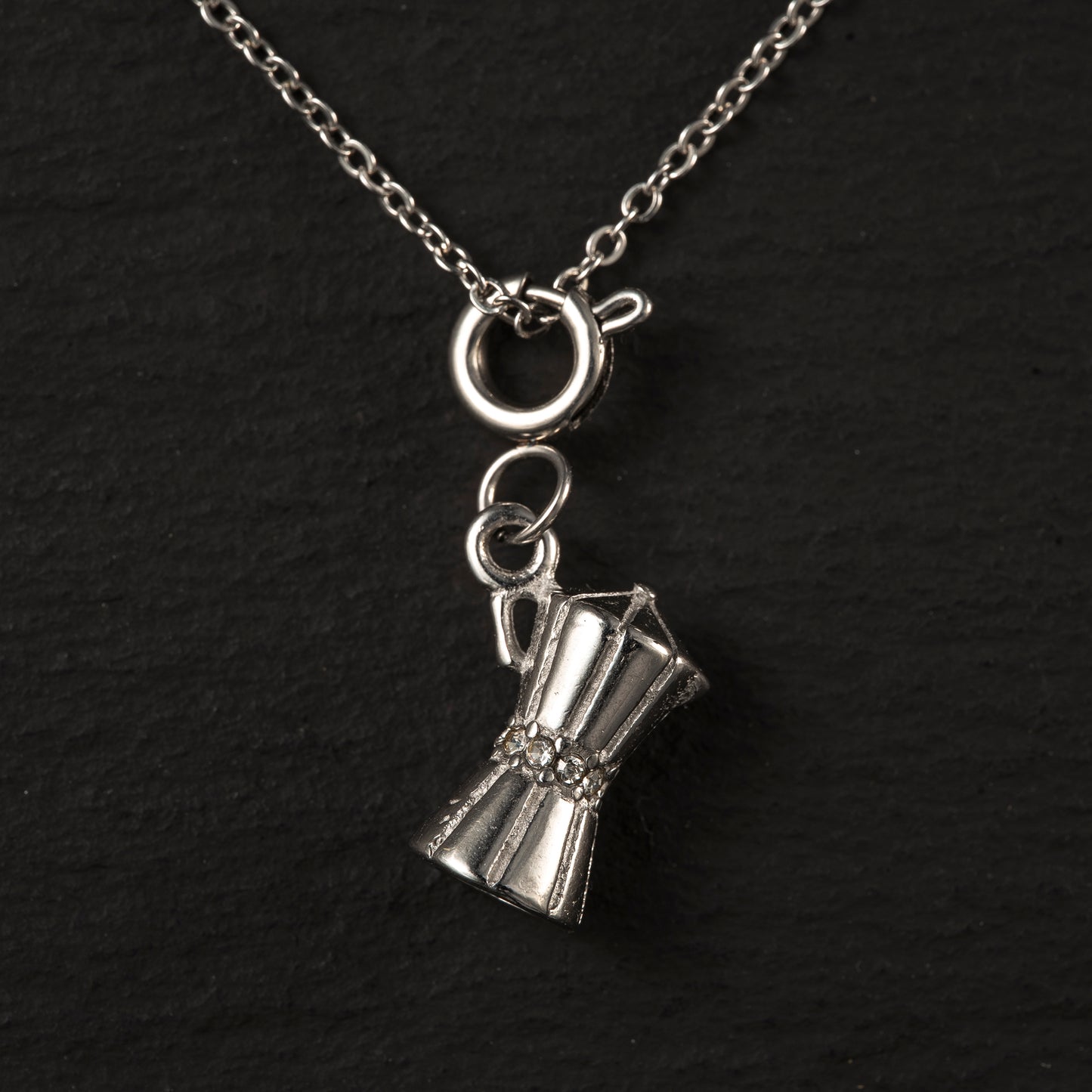 Dije acero cafetera clásica italiana