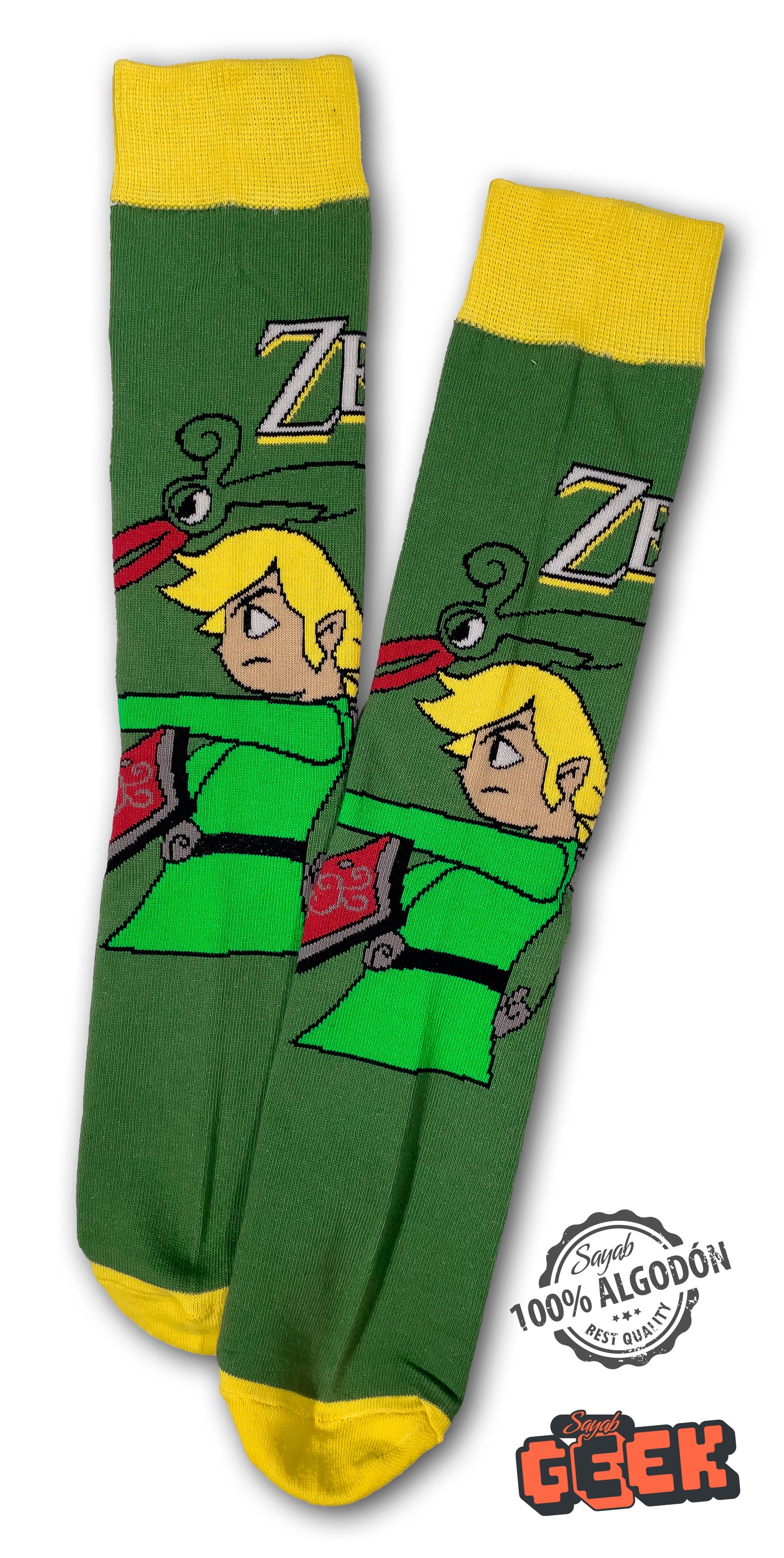 Calcetín 100% algodón Zelda