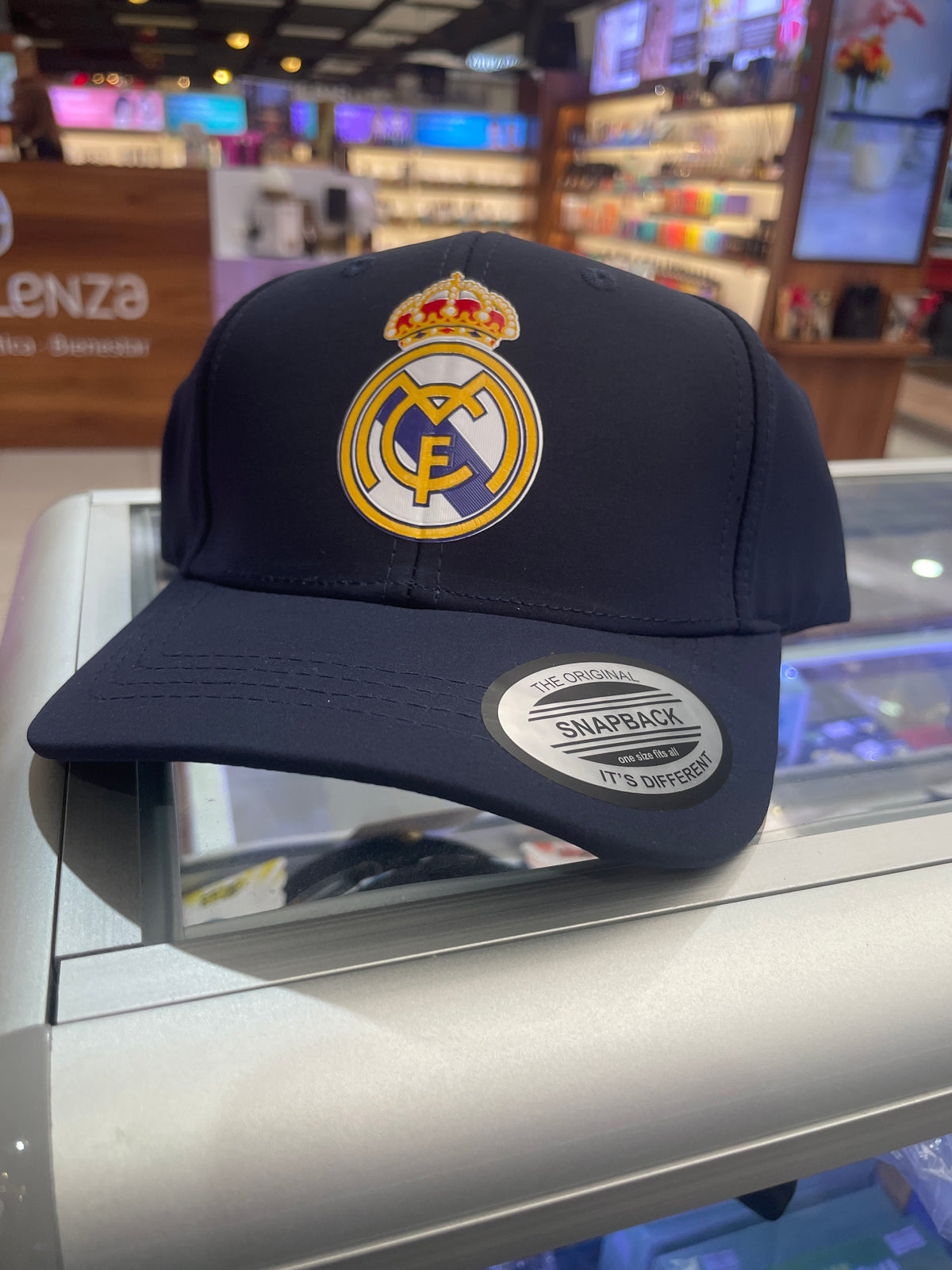 Gorra Real Madrid infantil azul