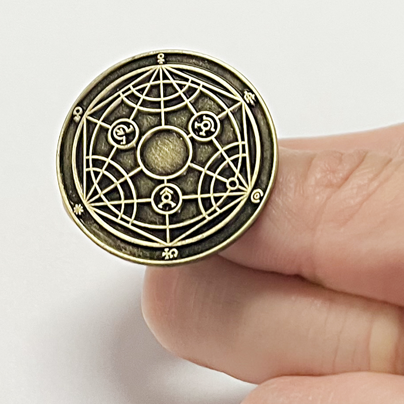 Pin Círculo de transmutación, Fullmetal Alchemist