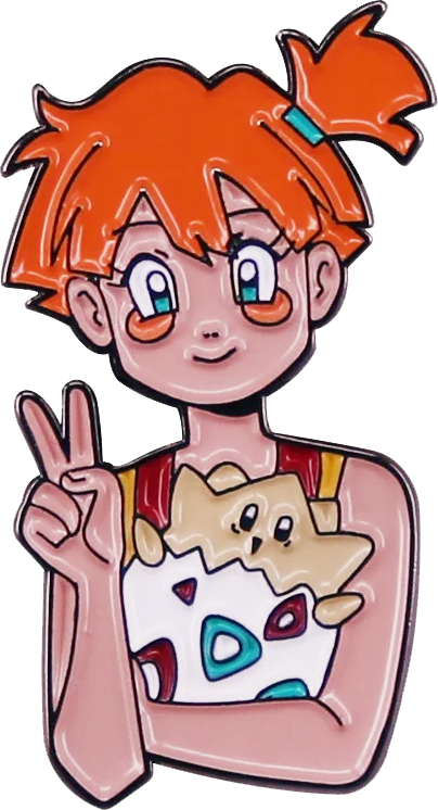 Pin Misty, Pokemon