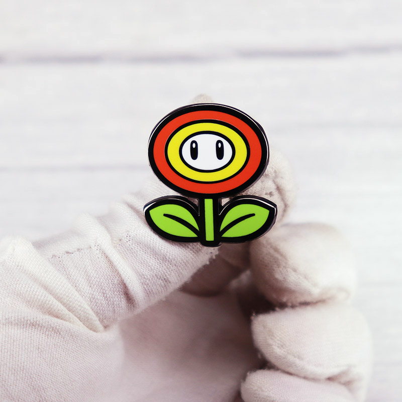 Pin Mario Bros, planta piraña