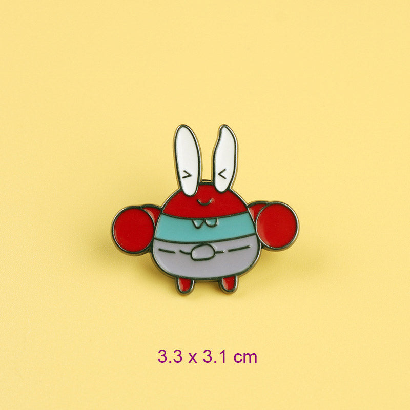 Pin Don Cangrejo Kawaii - Bob Esponja