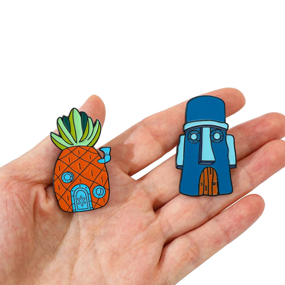 Pin Casa Bob Esponja