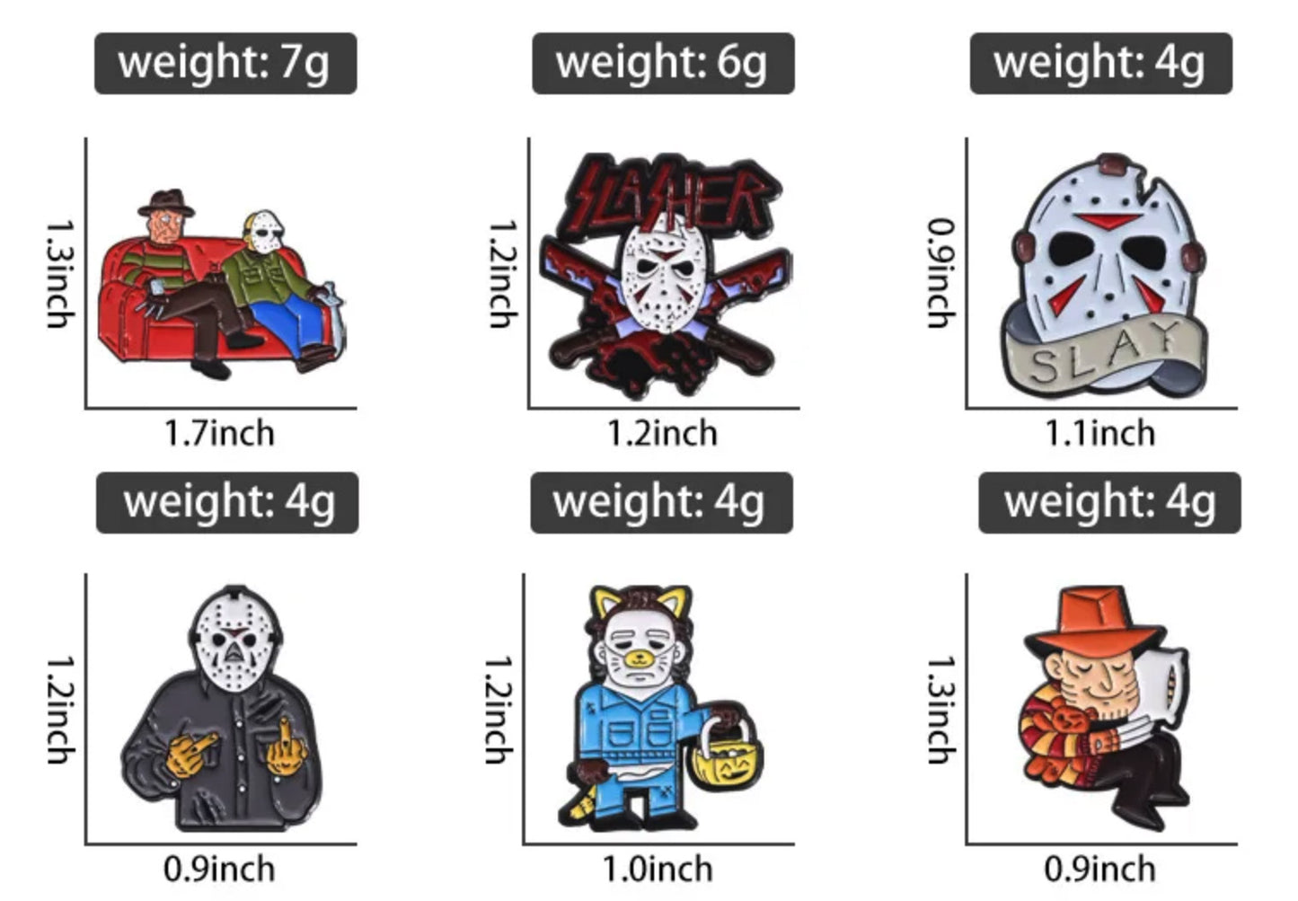 Pin Jason Voorhees - Halloween