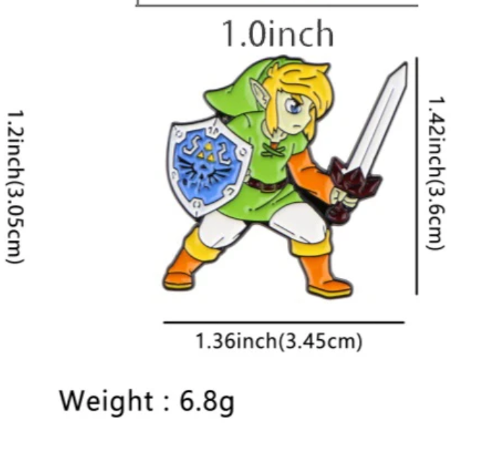 Pin Link - Zelda