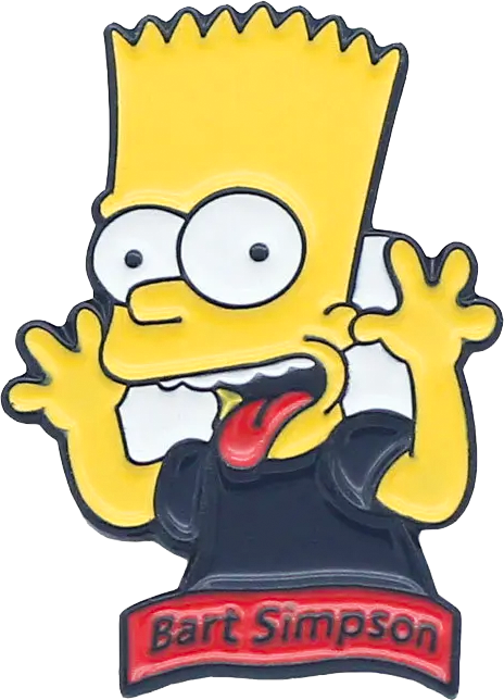 Pin Bart Simpson