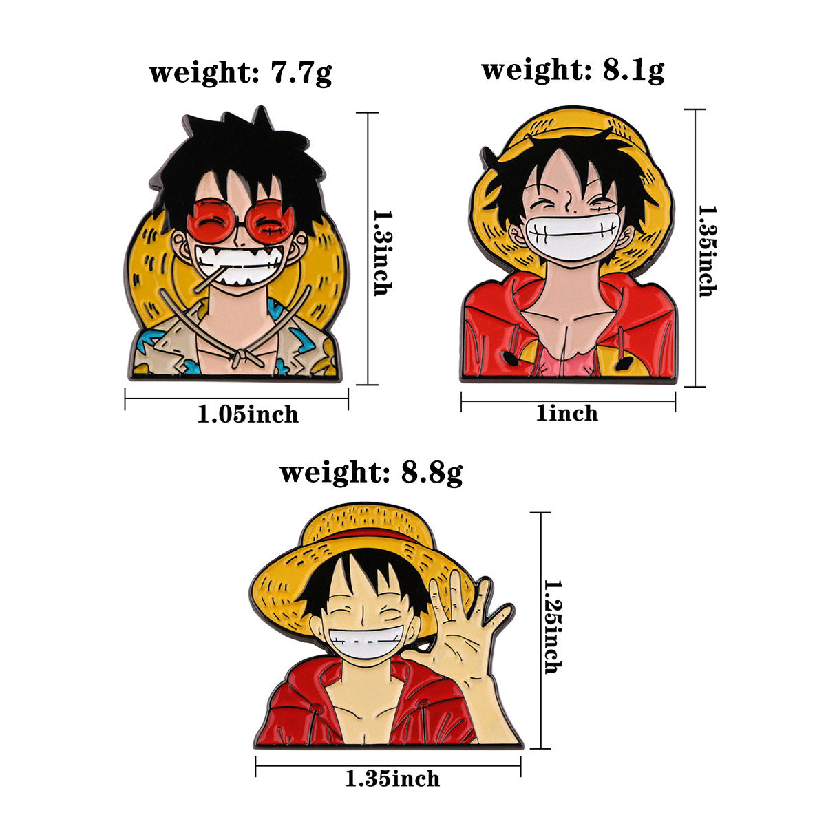 Pin Monkey D. Luffy - One Piece