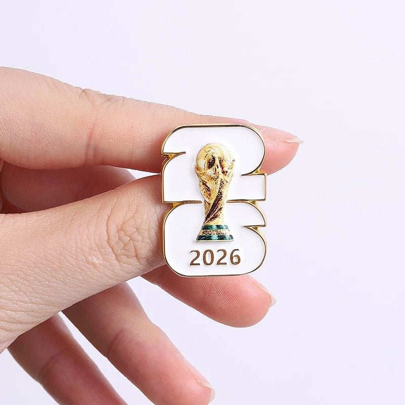 Pin Mundial copa logo