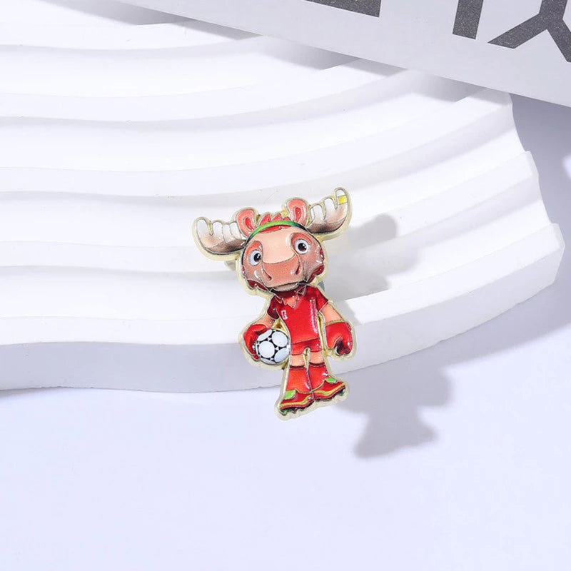 Pin Mundial mascota - Maple