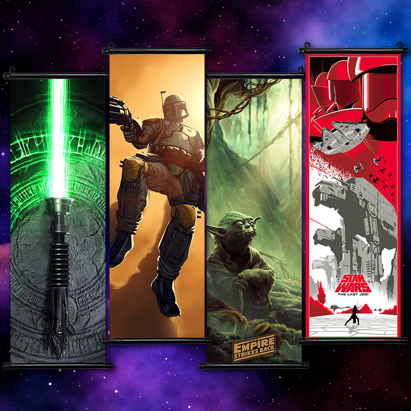 Posters 25x75 cms. StarWars