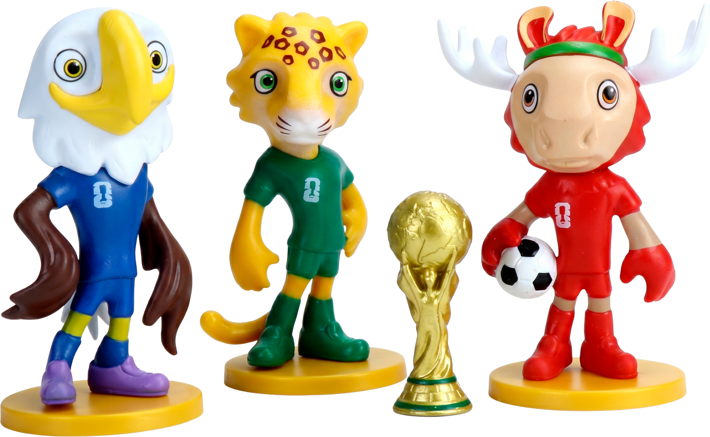 Figura coleccionable mundial 2026 set