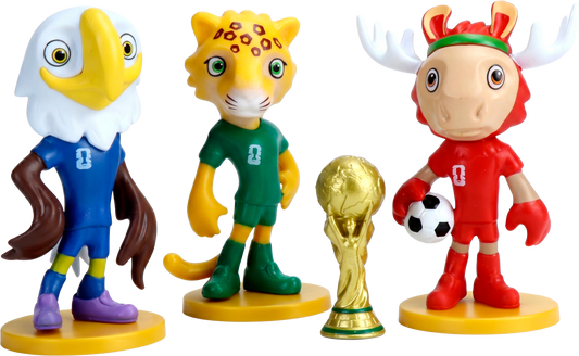 Figura coleccionable mundial 2026 set