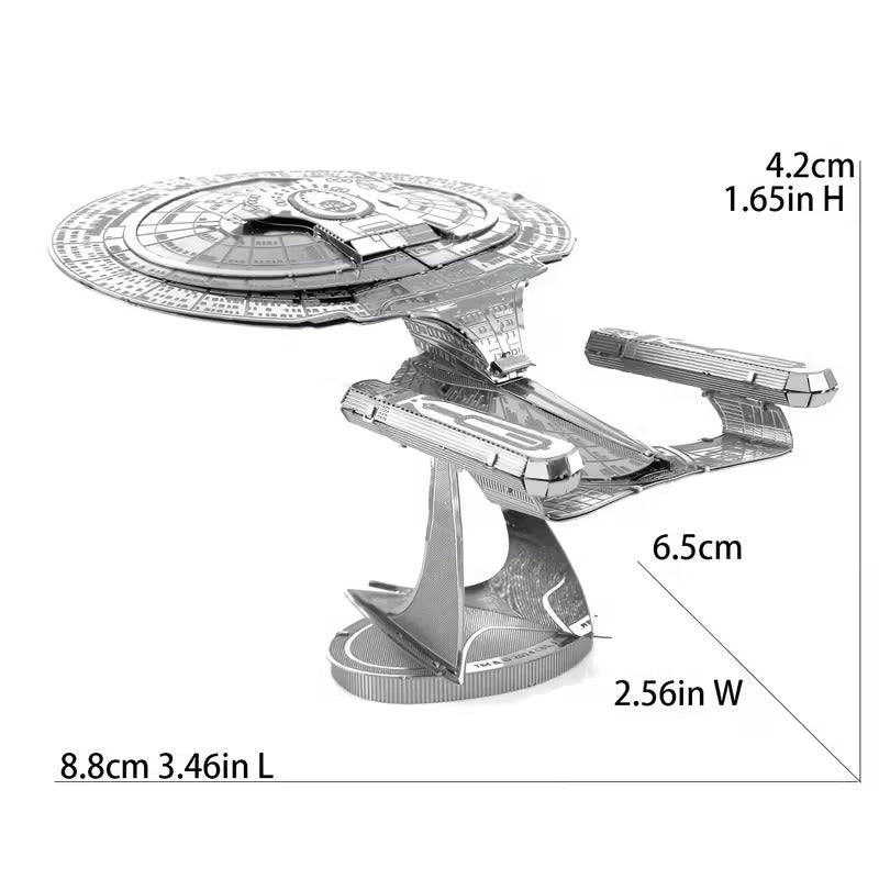 Rompecabezas 3D - Enterprise Star Trek 🚀