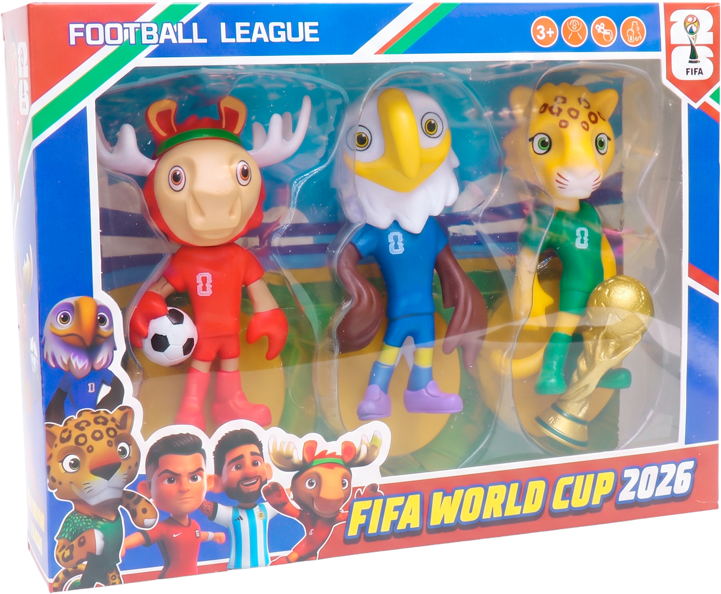 Figura coleccionable mundial 2026 set
