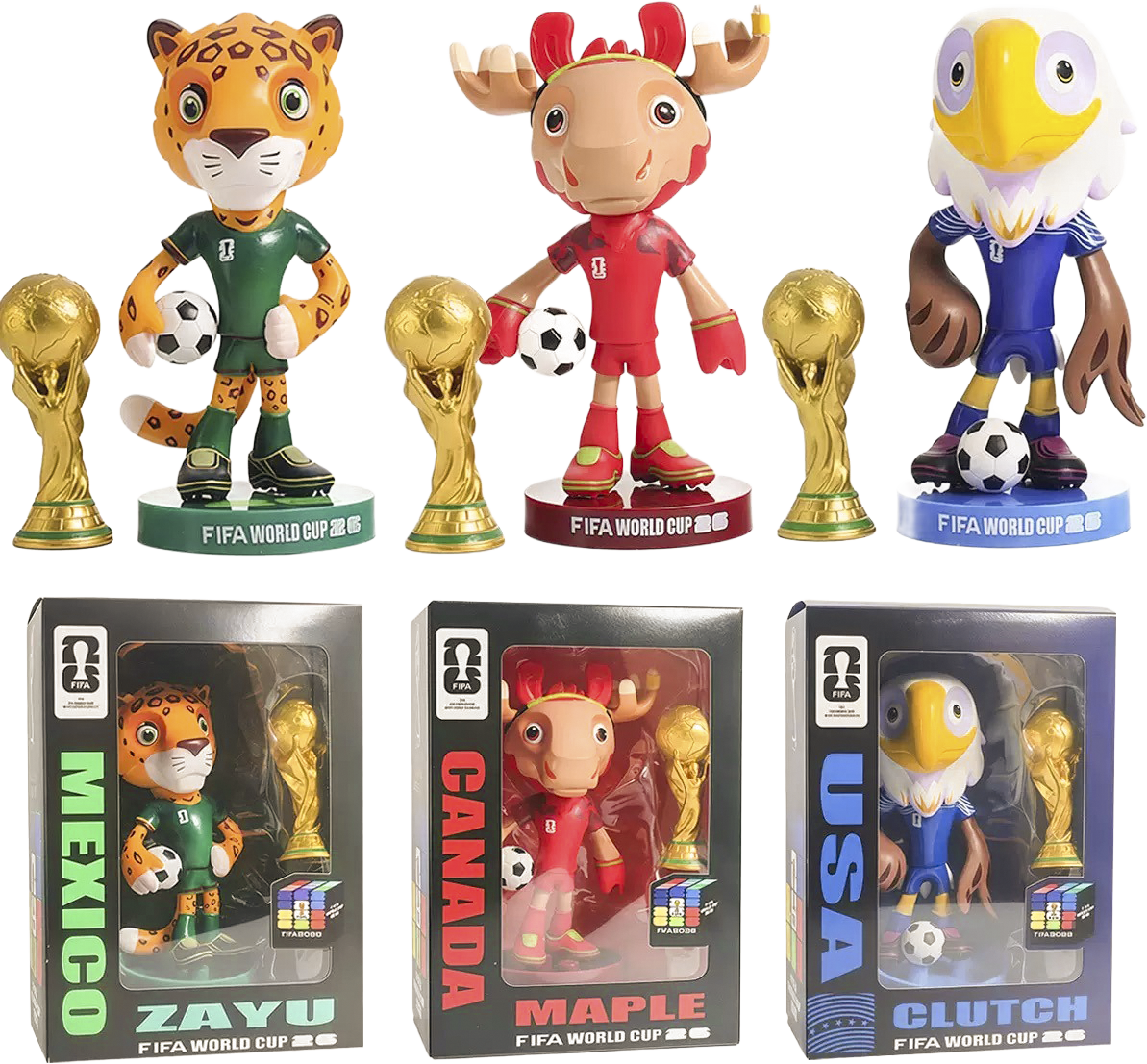 Figura coleccionable mundial individual