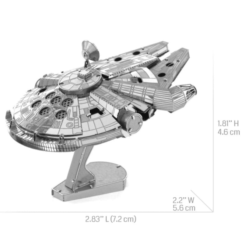 Rompecabezas 3D - Halcón Milenario 🚀