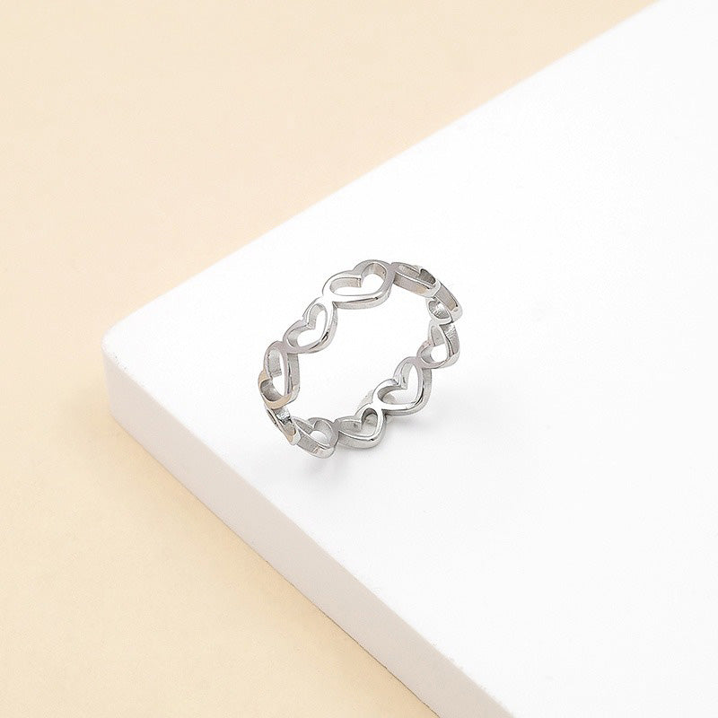 Anillo Corazones