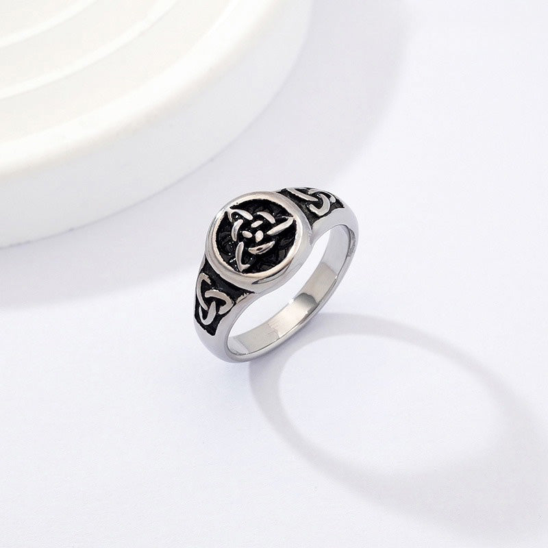 Anillo Nudo Celta Triqueta