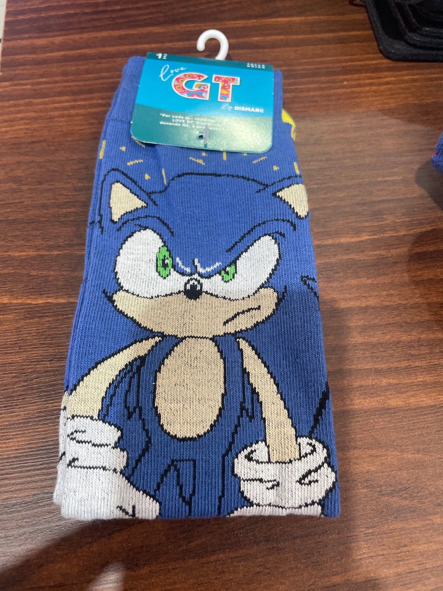Calcetín 100% algodón Sonic
