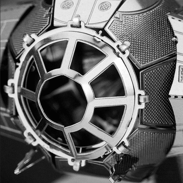 Rompecabezas 3D - Caza TIE advanced 🌑 Star Wars