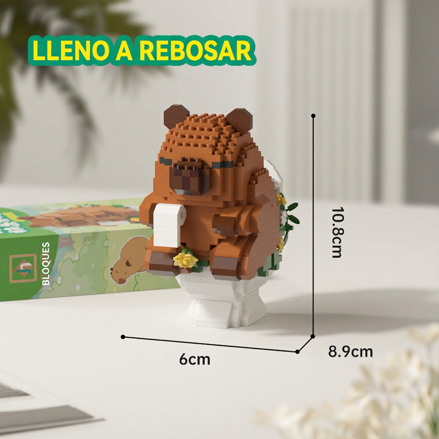 Lego - Capibara 🚽🧻  en su trono