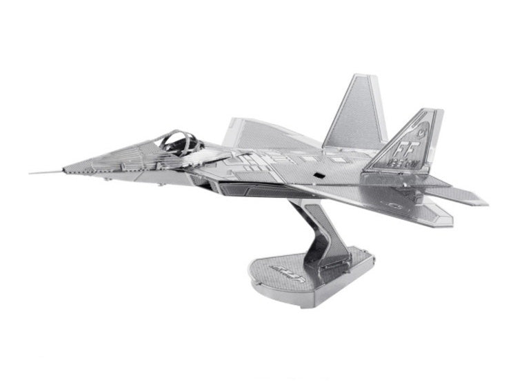 Rompecabezas 3D - Caza Furtivo F-22 Raptor 🛡️✈️