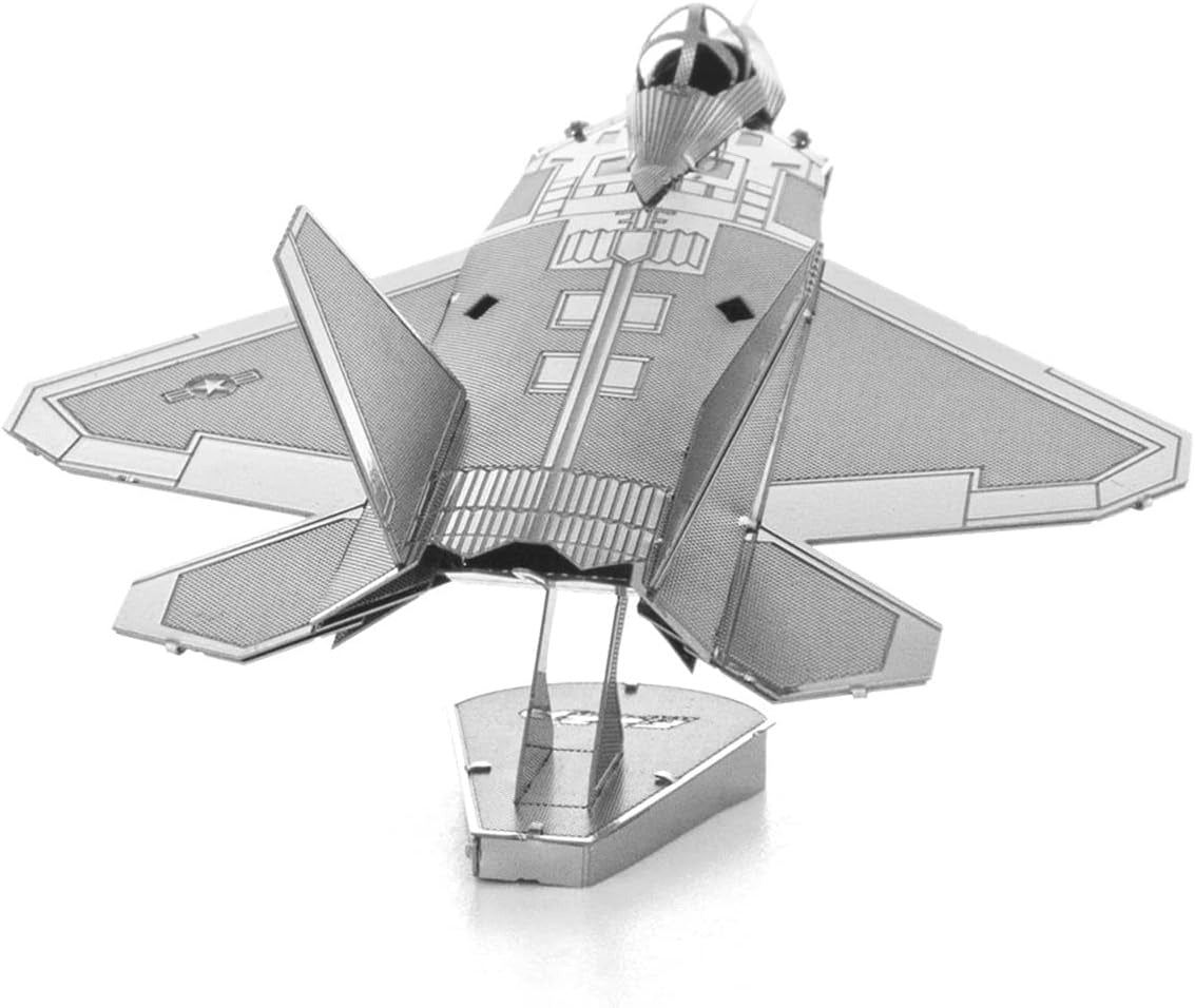 Rompecabezas 3D - Caza Furtivo F-22 Raptor 🛡️✈️