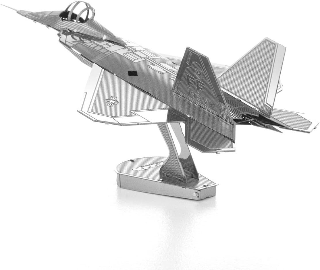Rompecabezas 3D - Caza Furtivo F-22 Raptor 🛡️✈️