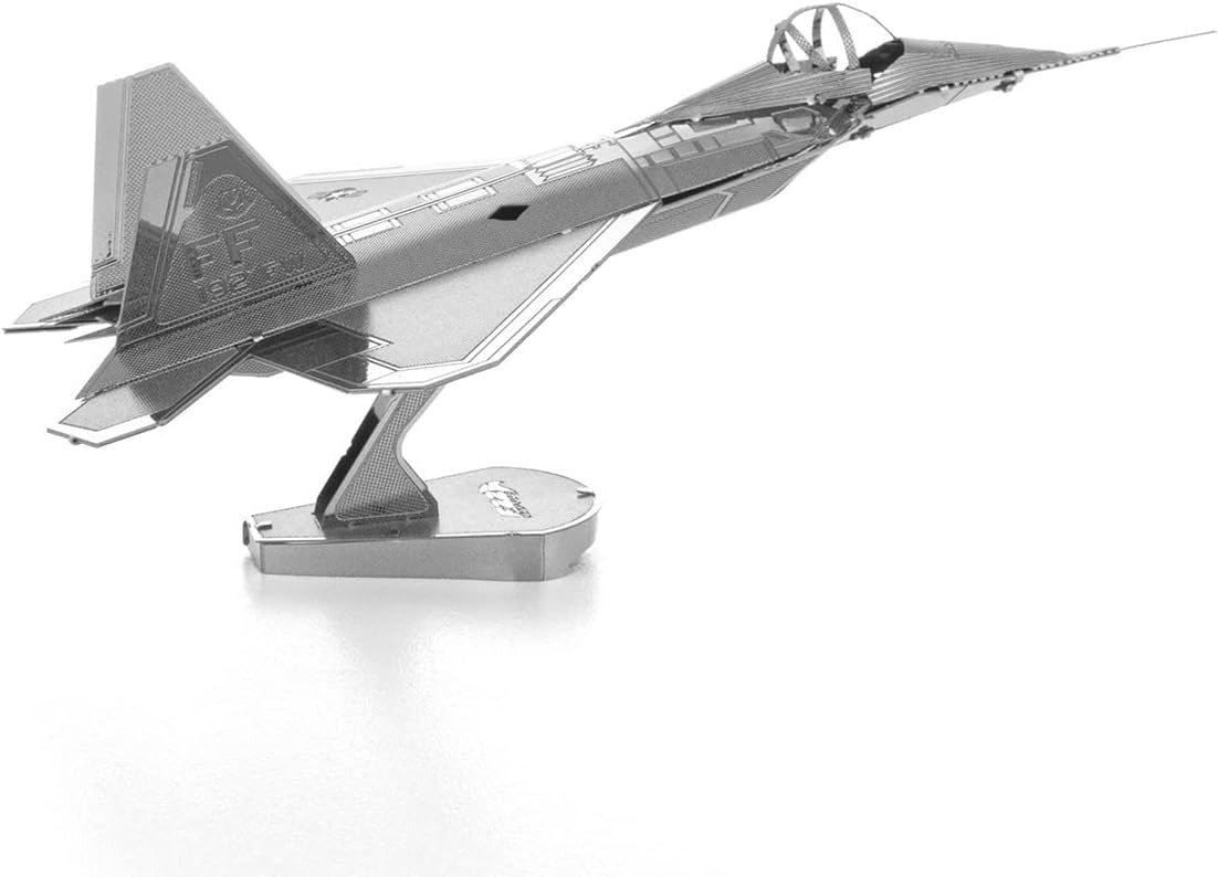 Rompecabezas 3D - Caza Furtivo F-22 Raptor 🛡️✈️