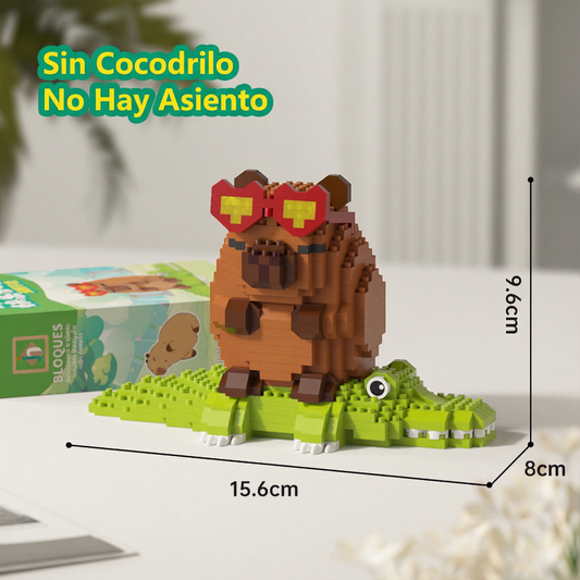 Lego - Capibara 🐊😎  cocodrilo
