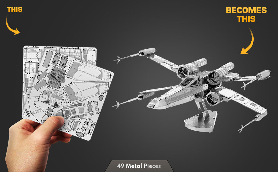 Rompecabezas 3D - X-Wing 🚀 Star Wars MB059