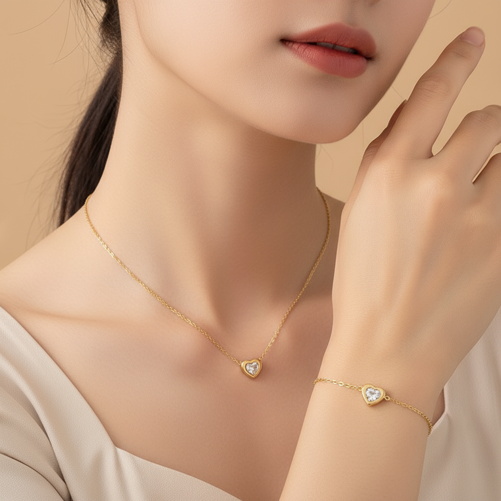 Set de Joyas de Corazón ✨💖
