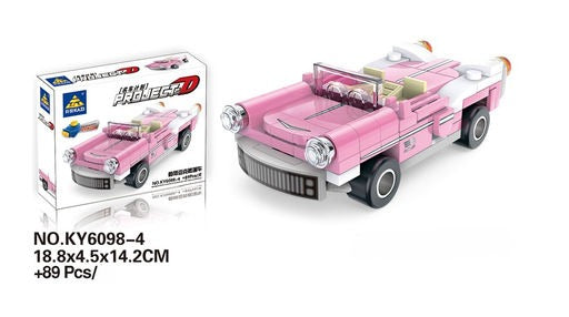 Lego - KY6098-4 - Pink Convertible con Starting Thruster 💖🏎️