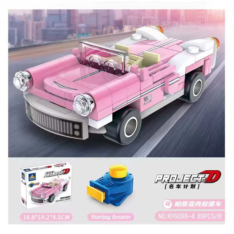 Lego - KY6098-4 - Pink Convertible con Starting Thruster 💖🏎️