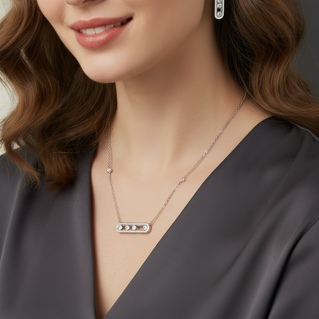 Set de Joyas de Barra con Circonias ✨💎