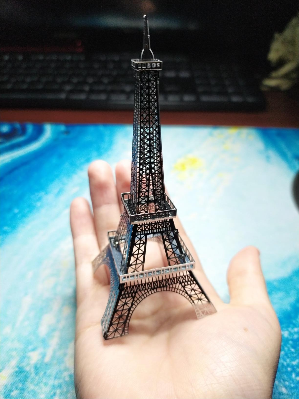 Rompecabezas 3D - Torre Eiffel 🇫🇷 París