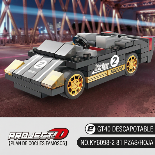 Lego - KY6098-2 - GT40 Descapotable  🏎️💨