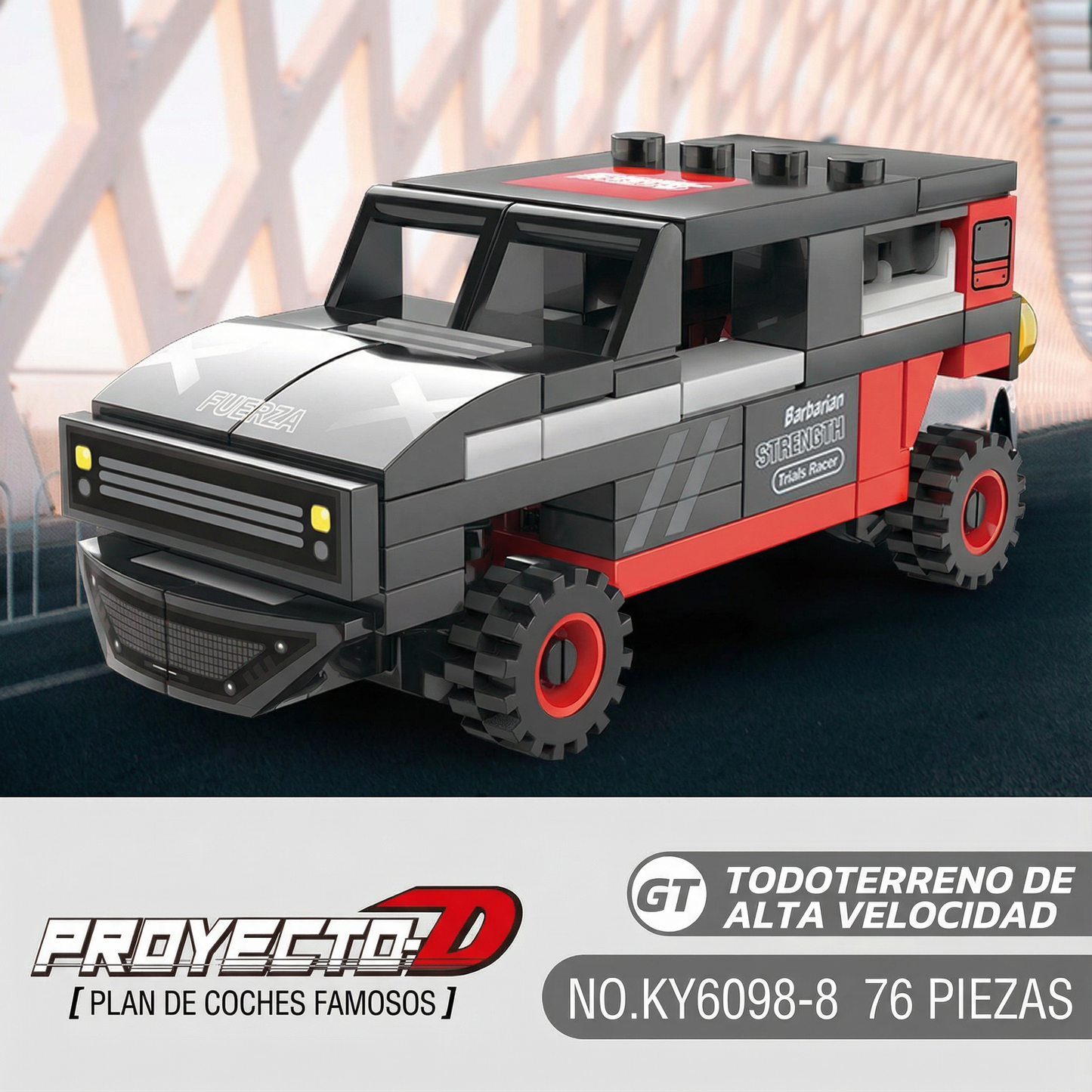 Lego - KY6098-8 - GT Todoterreno 🏔️🚙