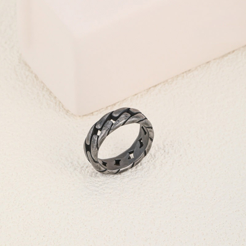 Anillo Cadena Vintage ⛓️🤘