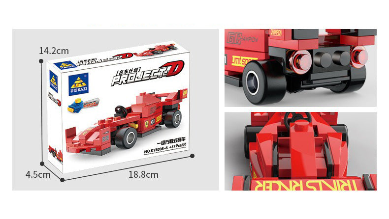 Lego - KY6098-6 -F1  🏎️🏁