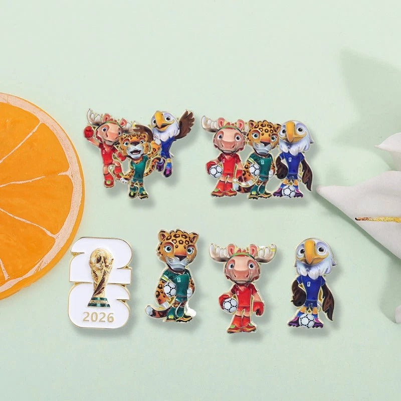 Pin Mundial copa logo