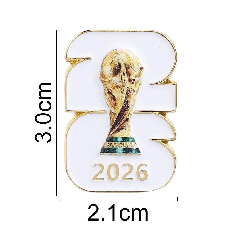 Pin Mundial copa logo
